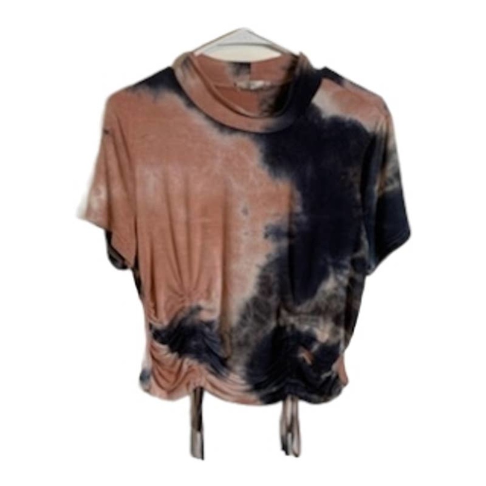 Tie dye Cropped T-Shirt Size 1XL